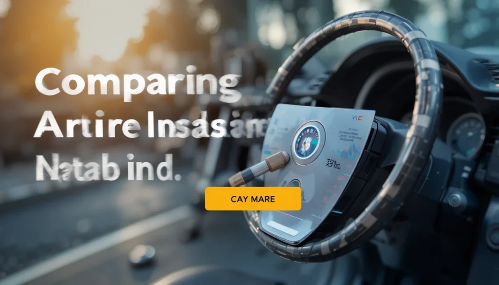 Comparing Auto Insurance Rates